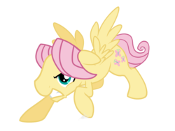 Size: 1374x1032 | Tagged: safe, artist:nolycs, fluttershy, pegasus, pony, g4, angry, butterscotch, rule 63, solo