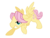 Size: 1374x1032 | Tagged: safe, artist:nolycs, fluttershy, pegasus, pony, g4, angry, butterscotch, rule 63, solo