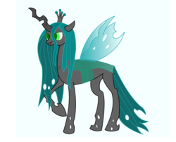 Size: 993x804 | Tagged: dead source, safe, artist:raven-kipper, queen chrysalis, changeling, changeling queen, g4, female, solo