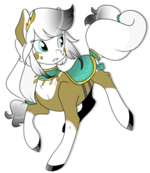 Size: 600x693 | Tagged: safe, artist:rannarbananar, oc, oc only, oc:artemis, earth pony, pony, saddle, solo