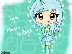 Size: 800x600 | Tagged: safe, artist:mintycandifloss, lyra heartstrings, human, g4, female, humanized, solo