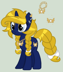 Size: 553x639 | Tagged: safe, artist:sakurablitz, oc, oc only, pony, unicorn, recolor, solo