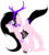 Size: 732x812 | Tagged: safe, artist:necrophilifox, oc, oc only, goo, antlers, blank flank, freckles, recolor, solo, wat, what has science done