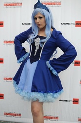 Size: 712x1072 | Tagged: safe, artist:marikasan, princess luna, human, g4, cosplay, irl, irl human, photo, solo