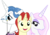 Size: 1024x711 | Tagged: safe, artist:inude, artist:inudewaruika, fancypants, fleur-de-lis, nolan north, pony, unicorn, equestria girls, g4, background human, equestria girls ponified, family, father and son, female, headcanon, male, monocle, mother and son, offspring, parent:fancypants, parent:fleur-de-lis, parents:fancyfleur, ponified, ship:fancyfleur, shipping, simple background, straight, transparent background, vector