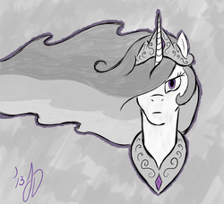 Size: 1950x1775 | Tagged: safe, artist:mythicaljazz, princess celestia, g4, female, solo