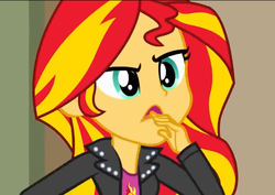 Size: 1043x740 | Tagged: safe, sunset shimmer, equestria girls, g4, female, solo