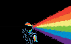 Size: 1920x1200 | Tagged: safe, artist:zaponator, rainbow dash, pegasus, pony, g4, album cover, dash side of the moon, female, headsplosion, parody, pink floyd, solo, surreal, the dark side of the moon, wallpaper