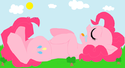 Size: 9672x5296 | Tagged: safe, artist:pinki3-pi3, applejack, fluttershy, pinkie pie, rainbow dash, rarity, twilight sparkle, pony, g4, absurd resolution, giant pony, macro, mane six, ms paint, pinkzilla