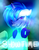 Size: 2550x3300 | Tagged: safe, artist:etrnlpeace, dj pon-3, vinyl scratch, g4, female, glowing, headphones, piercing, solo