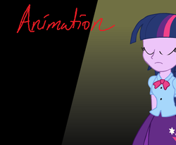 Size: 504x417 | Tagged: dead source, safe, artist:xenstroke, twilight sparkle, equestria girls, g4, animated at source, female, singing, solo, youtube link