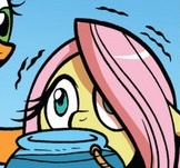 Size: 162x151 | Tagged: safe, idw, official comic, fluttershy, g4, spoiler:comic, spoiler:comic13