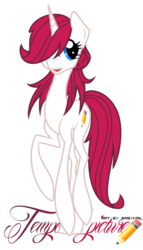 Size: 592x1032 | Tagged: safe, artist:basykail, oc, oc only, oc:temporal picture, pony, unicorn, female, lanky, long legs, mare, not fausticorn, simple background, skinny, solo, thin, transparent background