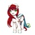 Size: 894x894 | Tagged: safe, artist:tifa-amakura, oc, oc only, pegasus, pony, beret, max cape, runescape