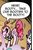 Size: 187x282 | Tagged: safe, artist:brenda hickey, idw, official comic, pinkie pie, rarity, earth pony, pony, unicorn, friendship is magic #13, g4, my little pony: friendship is magic (idw), spoiler:comic, balloonbutt, bandana, butt, butt shake, female, mare, pirate, plot, pun, rarity is not amused, unamused