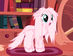 Size: 650x500 | Tagged: safe, artist:mixermike622, oc, oc only, oc:fluffle puff, tumblr:ask fluffle puff, g4, single panel, solo, wet mane