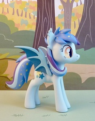 Size: 704x900 | Tagged: safe, artist:krowzivitch, oc, oc only, oc:star struck, bat pony, pony, sculpture, solo