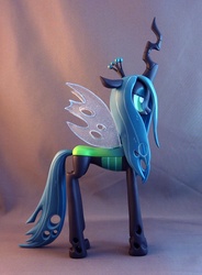 Size: 736x1000 | Tagged: safe, artist:krowzivitch, queen chrysalis, changeling, changeling queen, g4, female, sculpture, solo