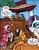 Size: 529x684 | Tagged: safe, artist:brenda hickey, idw, official comic, applejack, captain hoofbeard, pinkie pie, rarity, twilight sparkle, dragon, earth pony, pony, unicorn, g4, spoiler:comic, spoiler:comic13, blasphemy, comic, eyepatch, female, fruit heresy, giant hat, hat, heresy, mare, orange, orangejack, pirate, scurvy, treason