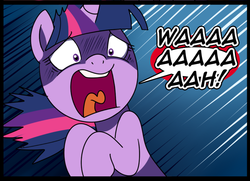 Size: 711x514 | Tagged: safe, artist:madmax, twilight sparkle, g4, cropped, female, reaction image, solo