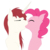 Size: 1500x1500 | Tagged: safe, artist:gitgud, pinkie pie, oc, oc:fausticorn, alicorn, pony, g4, canon x oc, eyes closed, female, kiss on the lips, kissing, lauren faust, laurenpie, lesbian, shipping