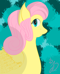 Size: 1950x2400 | Tagged: safe, artist:mythicaljazz, fluttershy, g4, female, solo