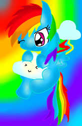 Size: 608x925 | Tagged: safe, artist:ameliayap, rainbow dash, g4, female, solo, x3