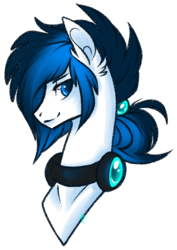 Size: 561x791 | Tagged: safe, artist:haventide, oc, oc only, pony, bust, colored pupils, freestyle, male, solo, stallion