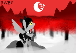 Size: 1070x747 | Tagged: safe, pony, blake belladonna, ponified, rwby, solo