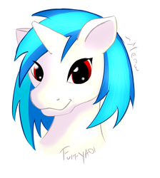 Size: 1576x1760 | Tagged: safe, artist:scouthiro, dj pon-3, vinyl scratch, cat, g4, female, solo