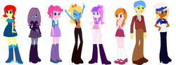 Size: 1572x584 | Tagged: safe, artist:gabythehedgehog, oc, oc only, equestria girls, g4, 1000 hours in ms paint, ms paint