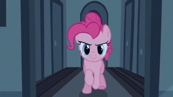 Size: 853x480 | Tagged: safe, screencap, pinkie pie, g4, mmmystery on the friendship express, female, solo