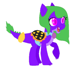 Size: 413x380 | Tagged: safe, artist:gabythehedgehog, oc, oc only, dracony, solo