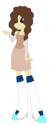 Size: 242x568 | Tagged: safe, artist:gabythehedgehog, oc, oc only, equestria girls, g4, boots, clothes, dress, equestria girls-ified, high heel boots, shirt, shoes, skirt, solo