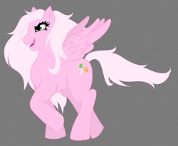 Size: 1876x1535 | Tagged: safe, artist:melinda chovexani, oc, oc only, pegasus, pony, lollipop, pink, solo