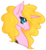 Size: 582x629 | Tagged: safe, artist:haventide, oc, oc only, oc:coco heart, pony, unicorn, bust, colored pupils, female, mare, solo