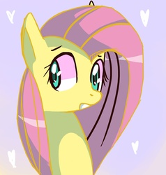 Size: 1024x1074 | Tagged: safe, artist:onicka12, fluttershy, g4, female, heart, solo