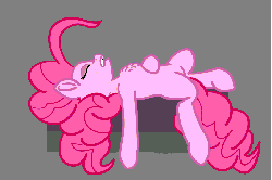 Size: 900x600 | Tagged: safe, artist:annacurser, pinkie pie, g4, animated, breathing, chest fluff, cute, female, sleeping, solo