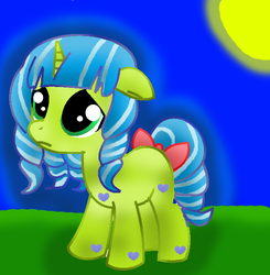 Size: 600x613 | Tagged: safe, artist:gabythehedgehog, oc, oc only, female, filly, solo