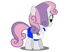 Size: 1100x800 | Tagged: safe, sweetie belle, pony, unicorn, g4, female, filly, foal, horn, simple background, solo, sufferingsweetiebelle, transparent background