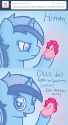 Size: 661x1204 | Tagged: safe, artist:captainbritish, minuette, pinkie pie, g4, blob, chubbie, colgate answers, tumblr