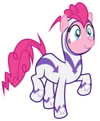 Size: 4955x6000 | Tagged: safe, artist:masem, fili-second, pinkie pie, earth pony, pony, g4, power ponies (episode), season 4, absurd resolution, female, mare, power ponies, simple background, solo, superhero, transparent background, vector