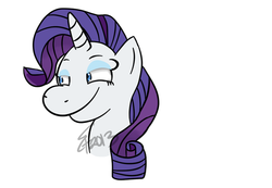 Size: 600x416 | Tagged: safe, artist:lissyannechan, rarity, g4, female, solo