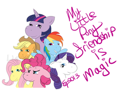 Size: 800x596 | Tagged: safe, artist:lissyannechan, applejack, fluttershy, pinkie pie, rainbow dash, rarity, twilight sparkle, g4