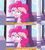 Size: 640x719 | Tagged: safe, pinkie pie, g4, my little pony: friendship is magic, princess twilight sparkle (episode), season 4, creamy creamy frosting, drool, homer simpson, hub logo, image macro, male, simpsons did it, the simpsons