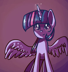 Size: 1024x1078 | Tagged: safe, artist:onicka12, twilight sparkle, alicorn, pony, g4, female, mare, solo, twilight sparkle (alicorn)