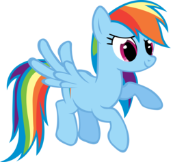 Size: 5186x4909 | Tagged: safe, artist:rainbowcrab, rainbow dash, pegasus, pony, friendship is magic, g4, absurd resolution, female, simple background, solo, transparent background, vector