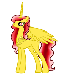 Size: 436x540 | Tagged: safe, artist:gabythehedgehog, oc, oc only, alicorn, pony, alicorn oc, solo