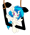 Size: 679x800 | Tagged: safe, artist:dfectivedvice, dj pon-3, vinyl scratch, pony, g4, colored, female, filly, micro, music notes, simple background, solo, transparent background