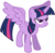 Size: 8192x7980 | Tagged: safe, artist:thatguy1945, twilight sparkle, alicorn, pony, g4, princess twilight sparkle (episode), season 4, absurd resolution, female, mare, simple background, solo, spread wings, transparent background, twilight sparkle (alicorn), vector, wings